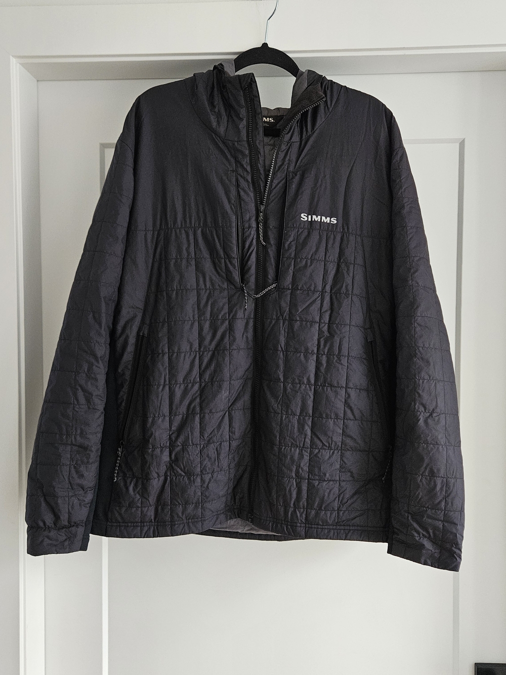 Simms Men's Fall Run Hybrid Hoody Sz XL Black
